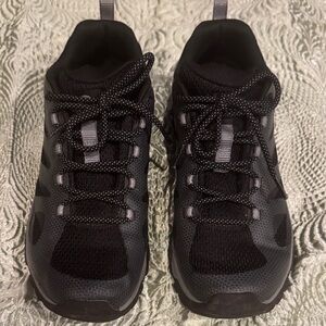 Merrell Black and Gray Athletic Shoes